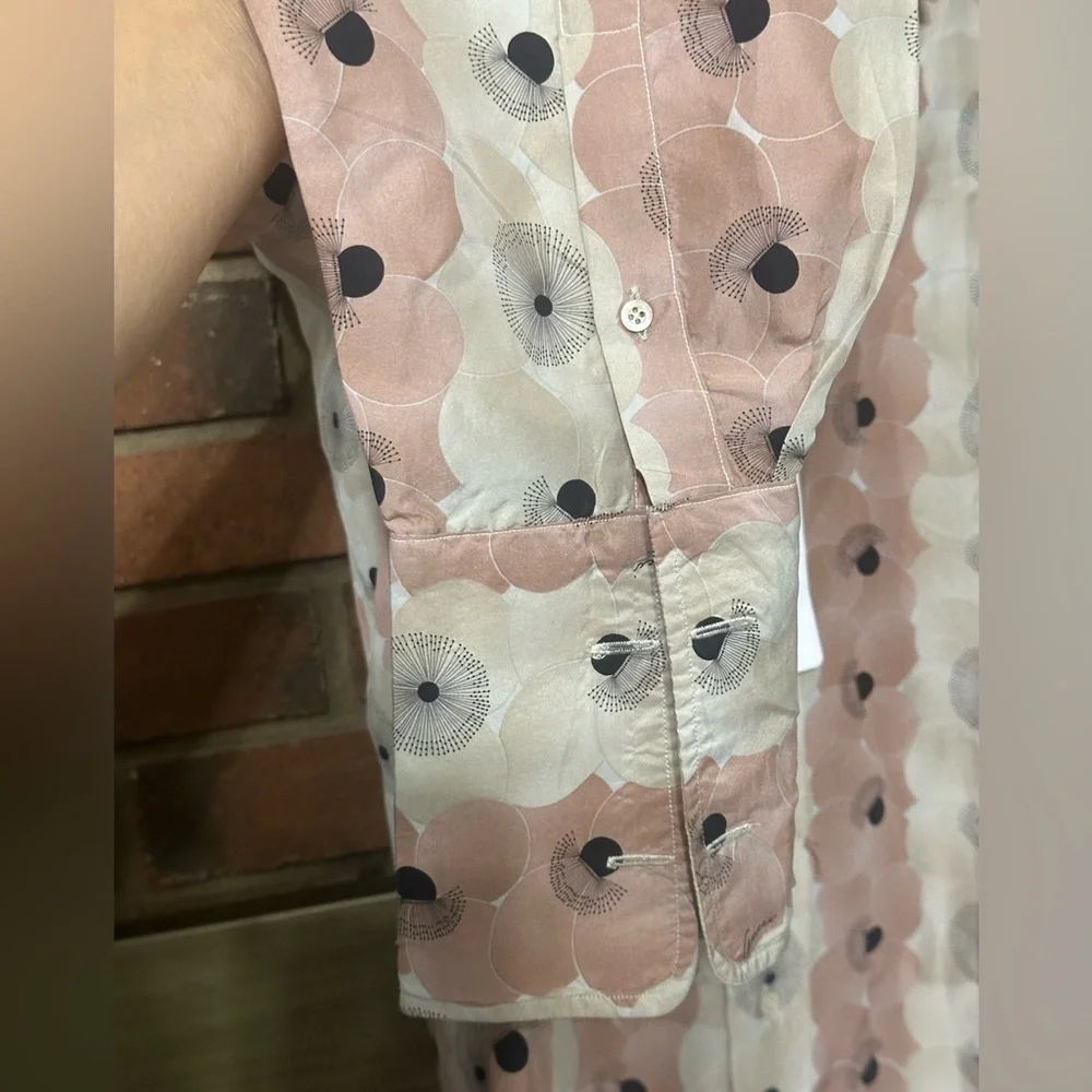 😎BIG SALE GUCCI Men’s Vintage Silk Button Down Shirt  Excellent Condition
